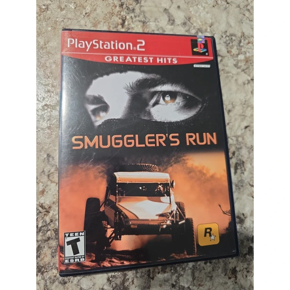 SMUGGLERS RUN PS2 Playstation 2 Complete w/ Case & Manual